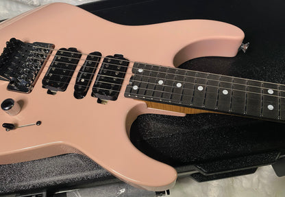 NEW ! Jackson Custom Shop Dinky HSH - Roasted Maple Neck & Ebony Fretboard - DK - Shell Pink - Authorized Dealer - 8.35 lbs - G07118