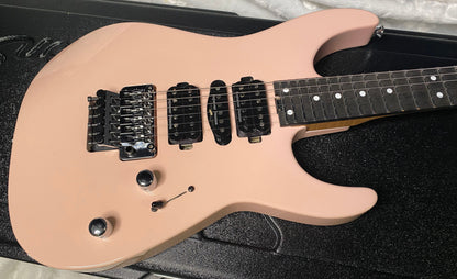 NEW ! Jackson Custom Shop Dinky HSH - Roasted Maple Neck & Ebony Fretboard - DK - Shell Pink - Authorized Dealer - 8.35 lbs - G07118
