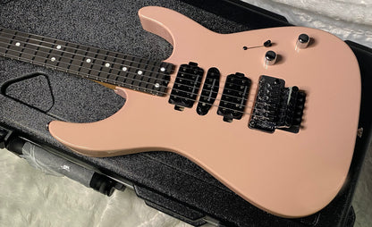 NEW ! Jackson Custom Shop Dinky HSH - Roasted Maple Neck & Ebony Fretboard - DK - Shell Pink - Authorized Dealer - 8.35 lbs - G07118