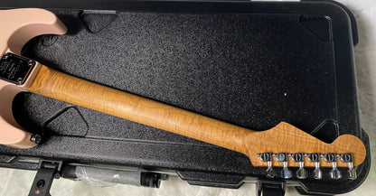NEW ! Jackson Custom Shop Dinky HSH - Roasted Maple Neck & Ebony Fretboard - DK - Shell Pink - Authorized Dealer - 8.35 lbs - G07118