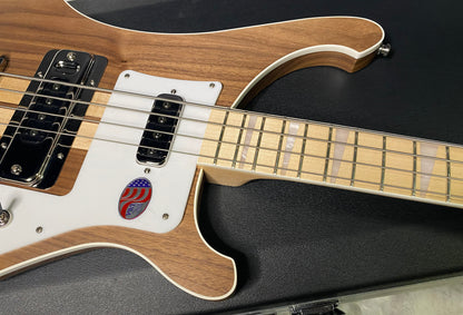 NEW! Rickenbacker 4003 W Walnut - 4-String Bass - Authorized Dealer - 8.7 lbs - G07125