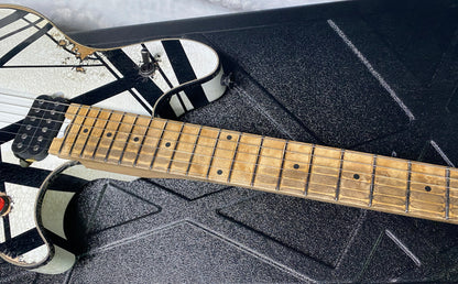 NEW! EVH Custom Shop Wolfgang Special Edition Relic Black and White Stripes - 7.7lbs - ULTRA RARE! Authorized Dealer - G07119
