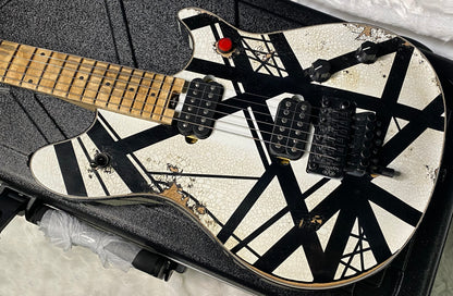 NEW! EVH Custom Shop Wolfgang Special Edition Relic Black and White Stripes - 7.7lbs - ULTRA RARE! Authorized Dealer - G07119