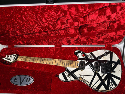 NEW! EVH Custom Shop Wolfgang Special Edition Relic Black and White Stripes - 7.7lbs - ULTRA RARE! Authorized Dealer - G07119