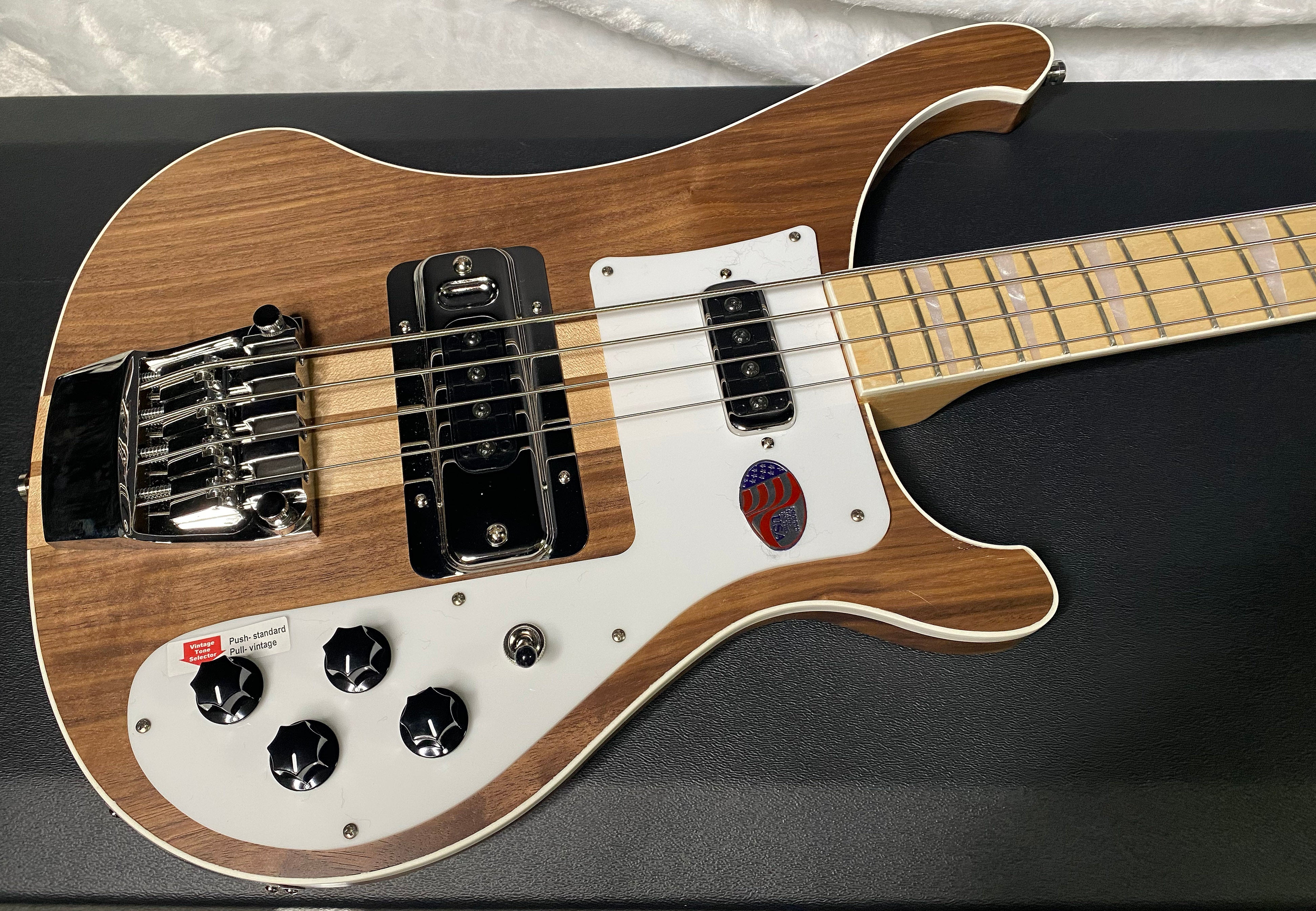 NEW! Rickenbacker 4003 W Walnut - 4-String Bass - Authorized Dealer - 9.2 lbs - G07122