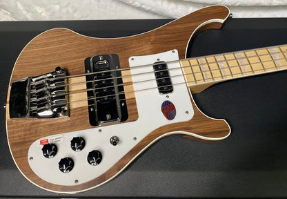 NEW! Rickenbacker 4003 W Walnut - 4-String Bass - Authorized Dealer - 9.2 lbs - G07122