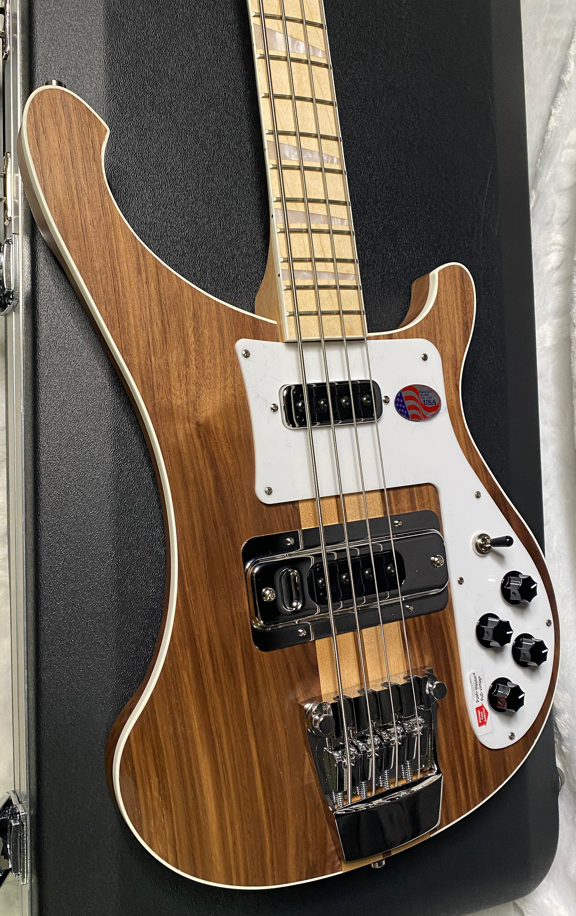 NEW! Rickenbacker 4003 W Walnut - 4-String Bass - Authorized Dealer - 9.2 lbs - G07122