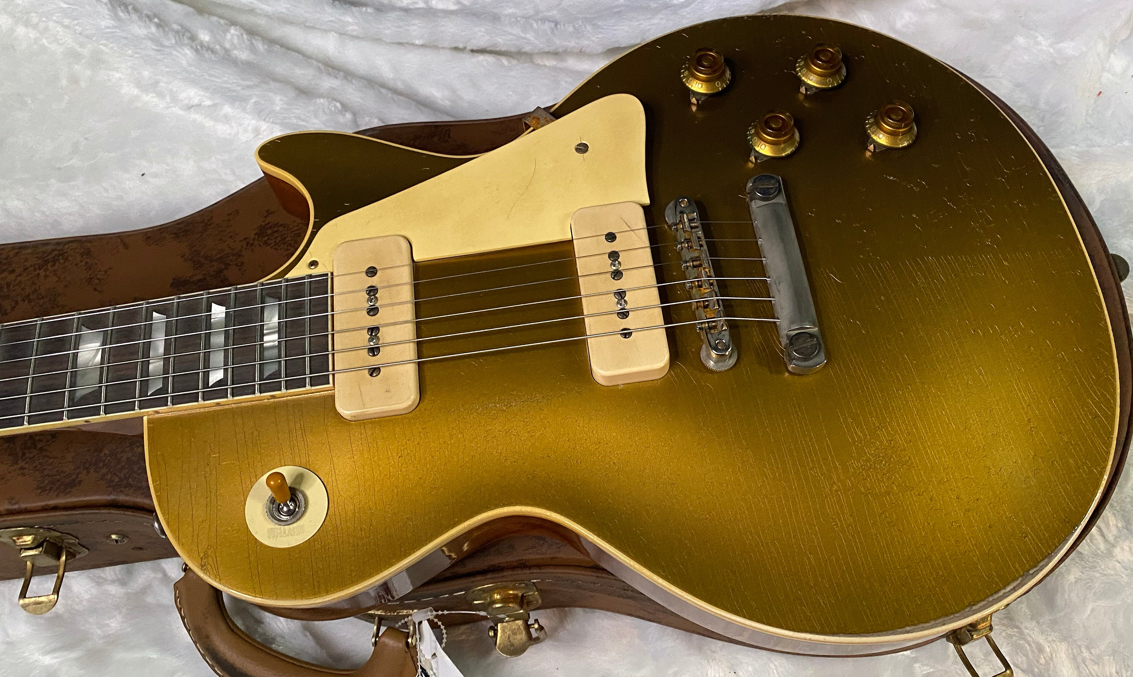 NEW ! Gibson Custom Shop 1956 Les Paul Goldtop Murphy Lab Heavy Aged Reissue - 8.9lbs - Authorized Dealer - G06405