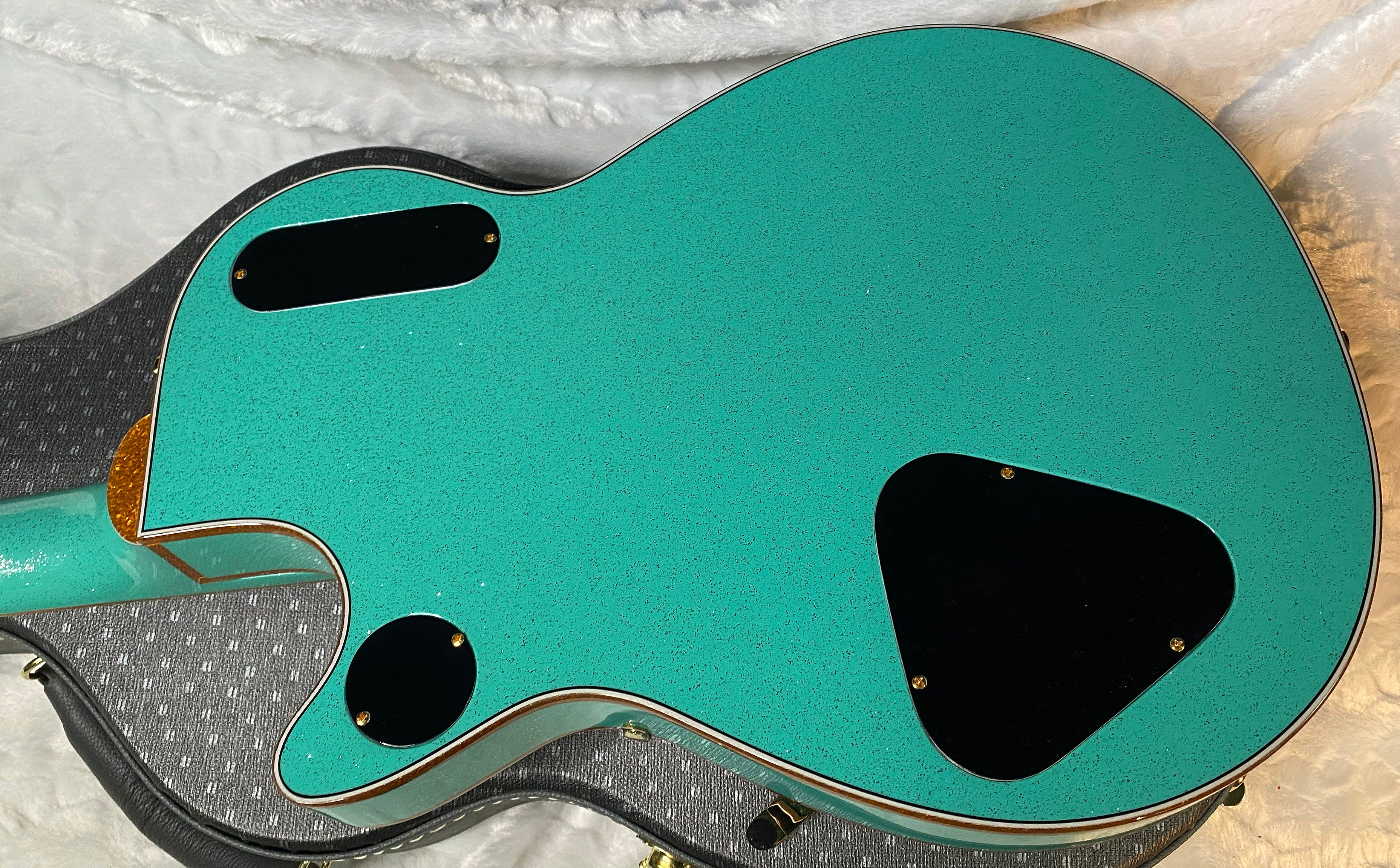 NEW! Gretsch G6134CS-59 Penguin - Bigsby - Master Built - Gonzalo Madrigal - Seafoam Green Sparkle - Authorized Dealer! RARE! Weighs 8.55 lbs - G07128