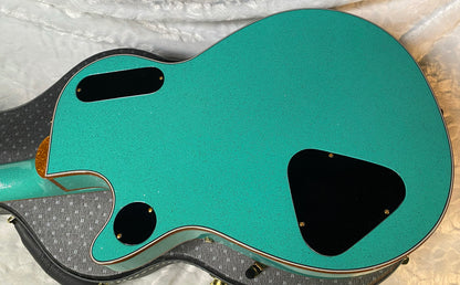 NEW! Gretsch G6134CS-59 Penguin - Bigsby - Master Built - Gonzalo Madrigal - Seafoam Green Sparkle - Authorized Dealer! RARE! Weighs 8.55 lbs - G07128