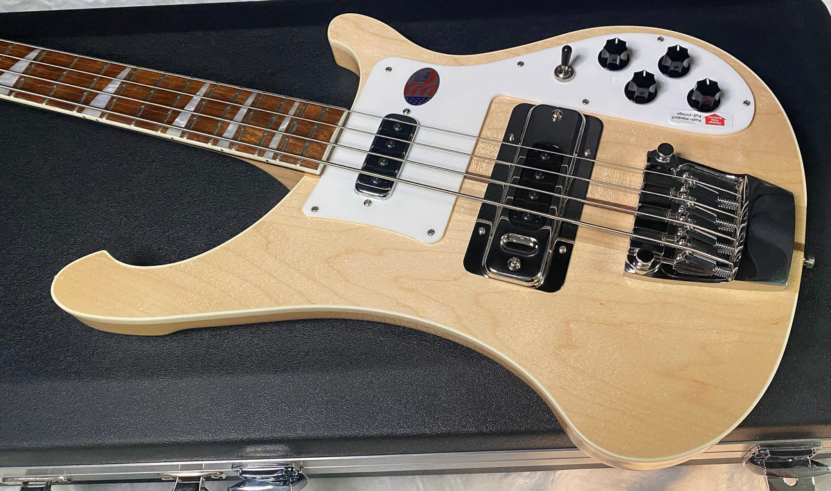 NEW! Rickenbacker 4003 Mapleglo Maple Glo MG - 4-String Bass - Authorized Dealer - 9.5 lbs - G07849