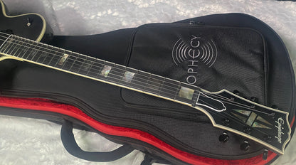 NEW! Epiphone Prophecy Les Paul Inspired by Gibson - Obsidian Storm Satin - Authorized Dealer - 8.8lbs - G07847