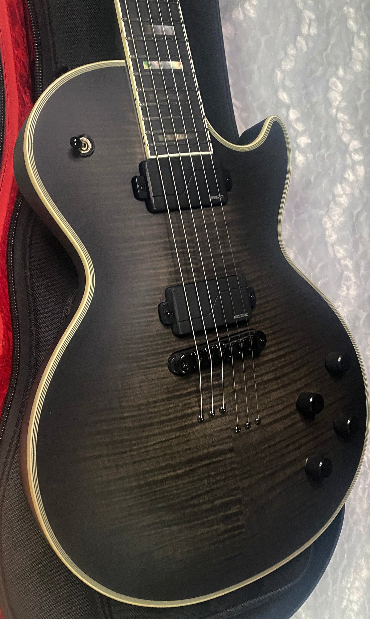 NEW! Epiphone Prophecy Les Paul Inspired by Gibson - Obsidian Storm Satin - Authorized Dealer - 8.8lbs - G07847