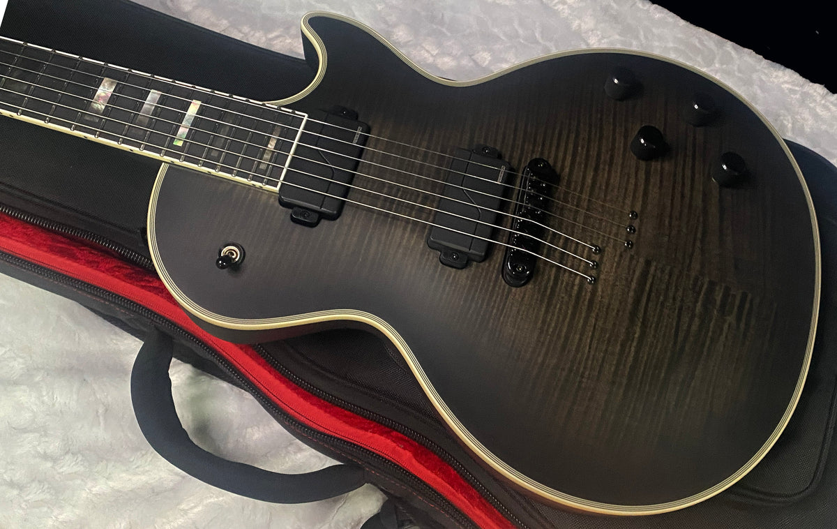 NEW! Epiphone Prophecy Les Paul Inspired by Gibson - Obsidian Storm Satin - Authorized Dealer - 8.8lbs - G07847