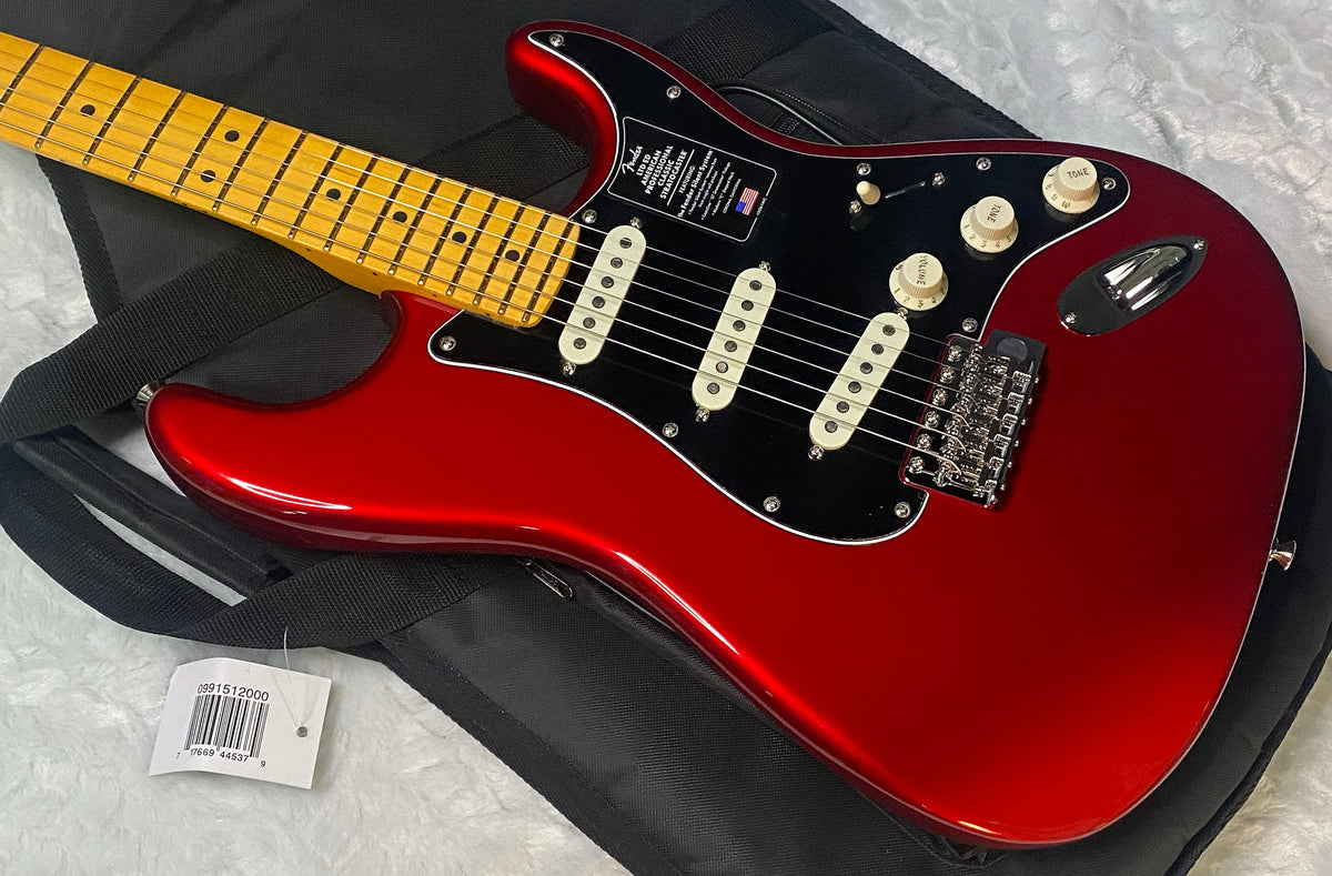 NEW! Fender  Limited Edition American Professional Classic Stratocaster featuring Silent System - Candy Apple Red - 7.9lbs - Authorized Dealer - G07852