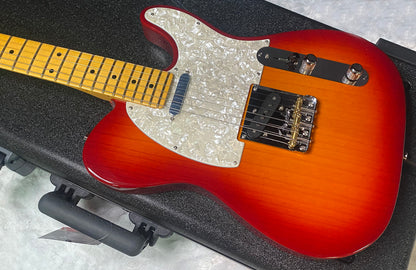 NEW ! Fender American Professional Telecaster - Maple Fingerboard - Ash Body - Aged Cherry Burst - 7.4lbs - Authorized Dealer - G07850