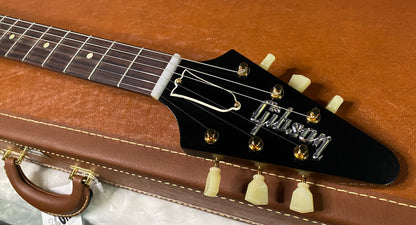 NEW! Gibson Custom 1958 Mahogany Flying V Reissue Electric Guitar - Antique Natural, VOS - WOW - Authorized Dealer - Only 6.9lbs! - G07132