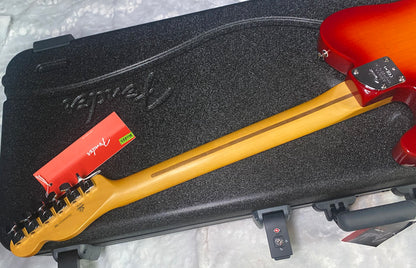 NEW ! Fender American Professional Telecaster - Maple Fingerboard - Ash Body - Aged Cherry Burst - 7.4lbs - Authorized Dealer - G07850