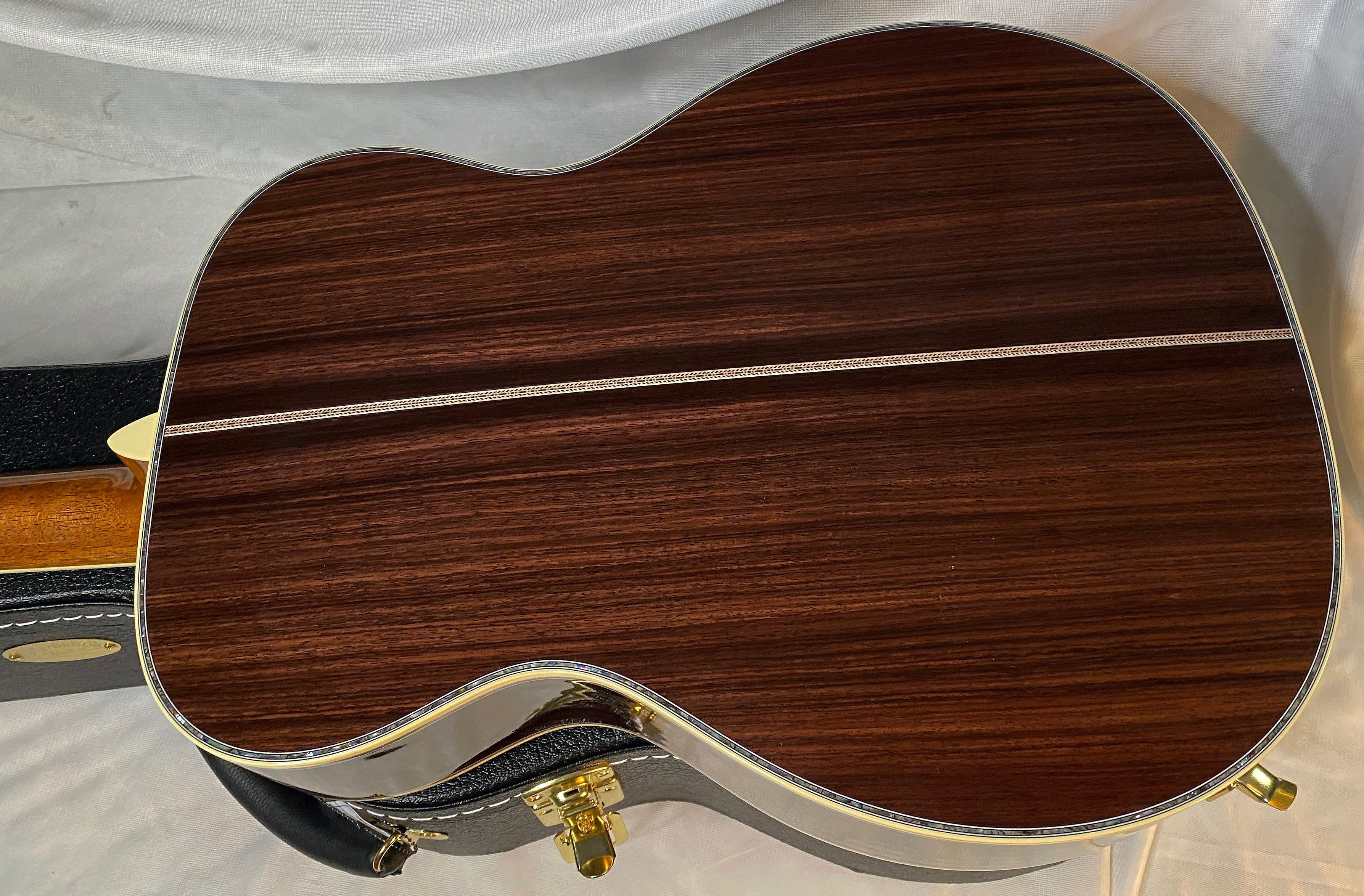 NEW Martin OM-45 Standard Series Acoustic Guitar - Natural with Aging Toner - 4.1lbs - Authorized Dealer - G05691