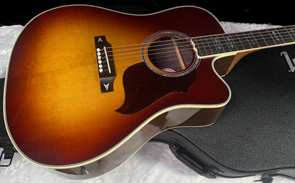NEW! Gibson Acoustic Songwriter Recording Artist EC - Acoustic-Electric Guitar - Baggs HiFi DNA System - 4.75 lbs - Rosewood Burst - Authorized Dealer - G07856