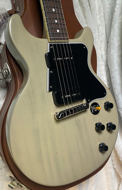 NEW Epiphone Inspired by Gibson 1960 Les Paul Special Double Cut Reissue Electric Guitar - TV White- 7.2lbs - Authorized Dealer - G07145