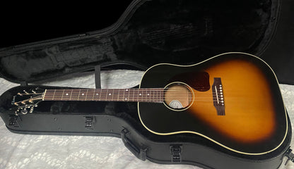 NEW! Gibson J-45 Standard Acoustic Electric Guitar - Baggs HiFi DNA System - Vintage Sunburst - Authorized Dealer - 4.5lbs - G07859
