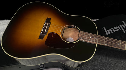 NEW! Gibson J-45 Standard Acoustic Electric Guitar - Baggs HiFi DNA System - Vintage Sunburst - Authorized Dealer - 4.5lbs - G07861