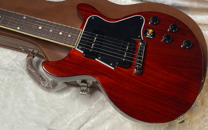 NEW Epiphone Inspired by Gibson 1960 Les Paul Special Double Cut Reissue Electric Guitar - Vintage Cherry - 7.1lbs - Authorized Dealer - G07147