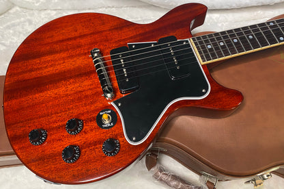 NEW Epiphone Inspired by Gibson 1960 Les Paul Special Double Cut Reissue Electric Guitar - Vintage Cherry - 7.25 lbs - Authorized Dealer - G07149