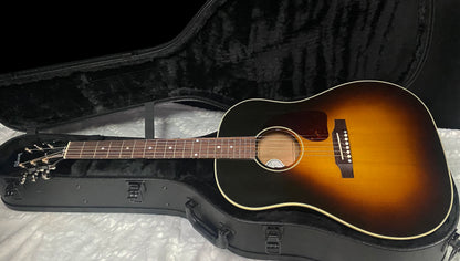 NEW! Gibson J-45 Standard Acoustic Electric Guitar - Baggs HiFi DNA System - Vintage Sunburst - Authorized Dealer - 4.5lbs - G07861