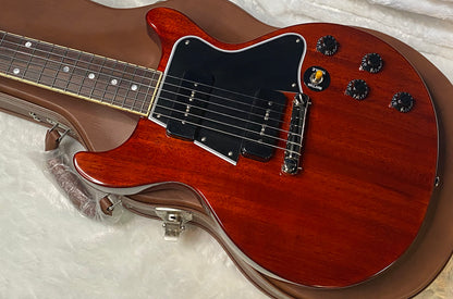NEW Epiphone Inspired by Gibson 1960 Les Paul Special Double Cut Reissue Electric Guitar - Vintage Cherry - 7.25 lbs - Authorized Dealer - G07149