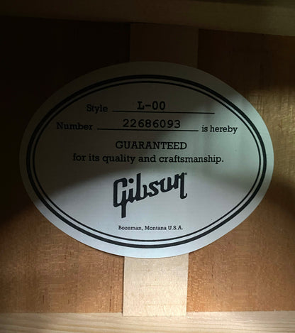 NEW ! Gibson L-00 Standard - Baggs HiFi DNA System - Vintage Sunburst - Authorized Dealer - In-Stock! Only 3.9 lbs! - G07860