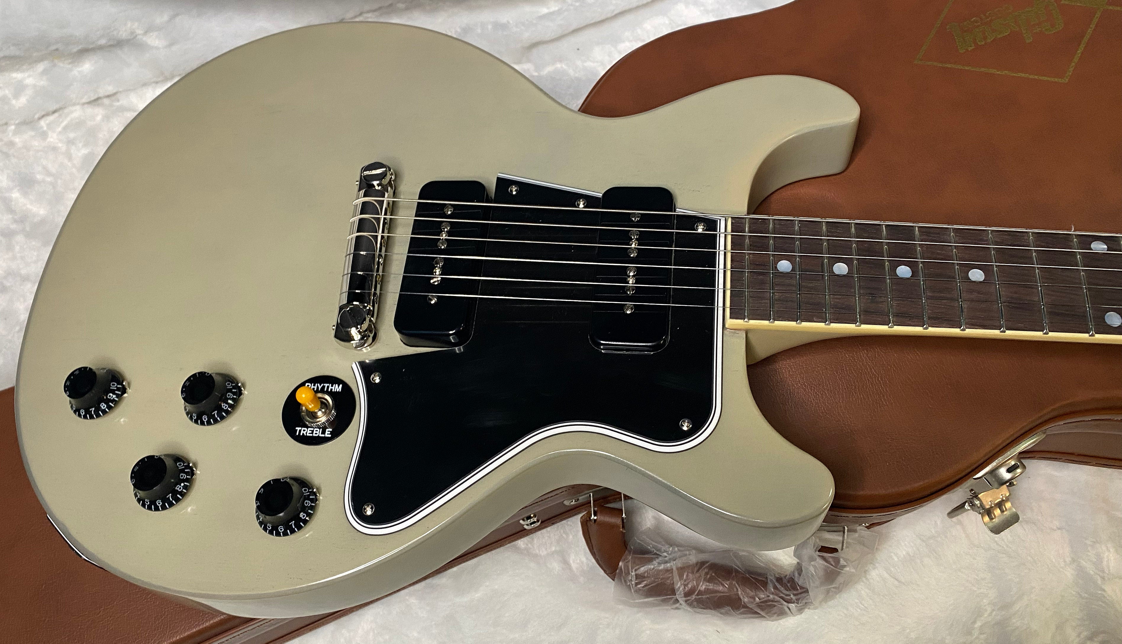 NEW Epiphone Inspired by Gibson 1960 Les Paul Special Double Cut Reissue Electric Guitar - TV White - 7.25lbs - Authorized Dealer - G07148
