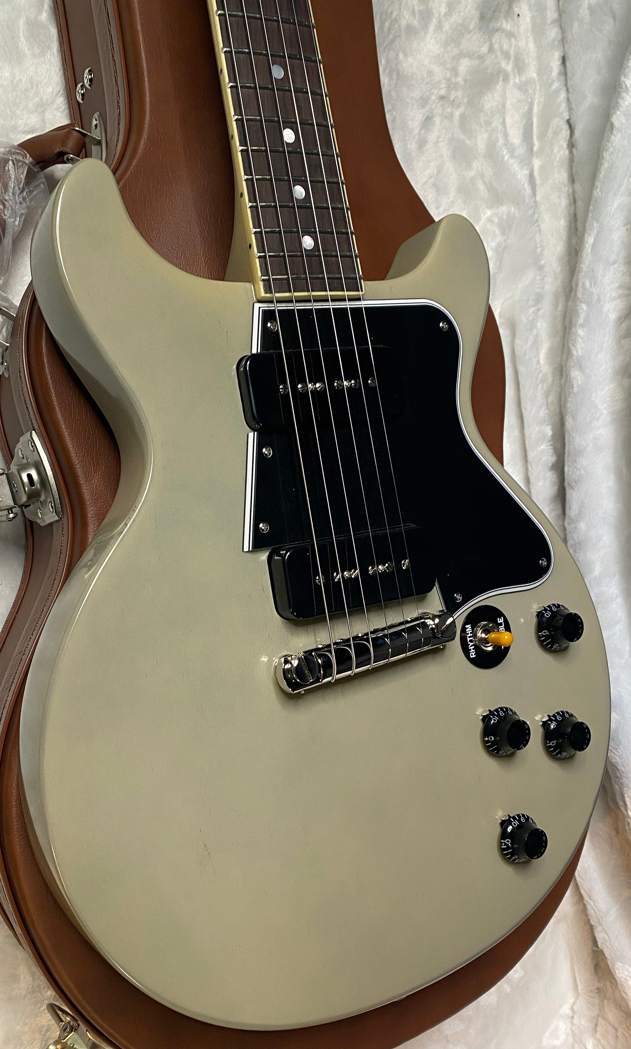NEW Epiphone Inspired by Gibson 1960 Les Paul Special Double Cut Reissue Electric Guitar - TV White - 7.25lbs - Authorized Dealer - G07148