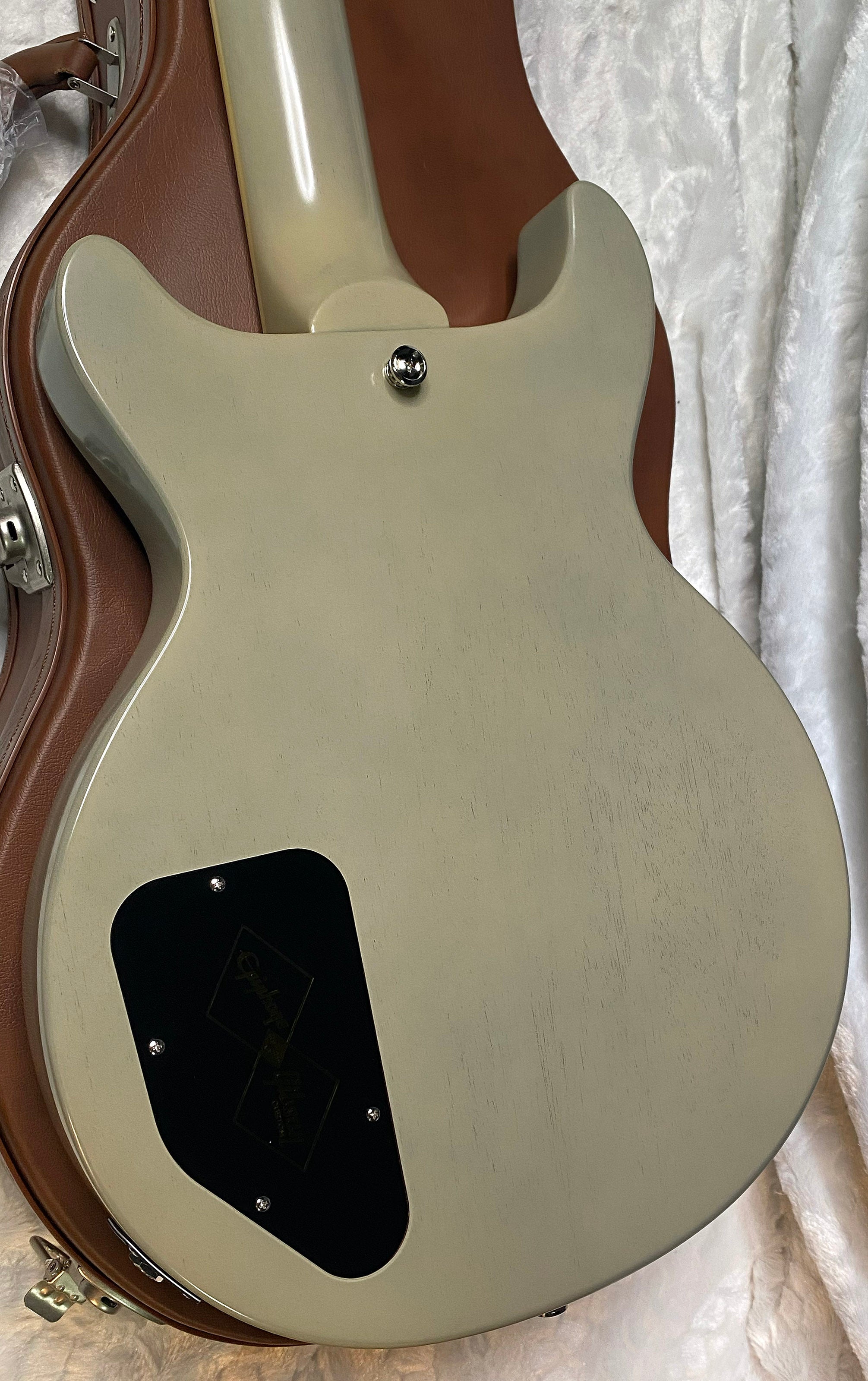 NEW Epiphone Inspired by Gibson 1960 Les Paul Special Double Cut Reissue Electric Guitar - TV White - 7.25lbs - Authorized Dealer - G07148