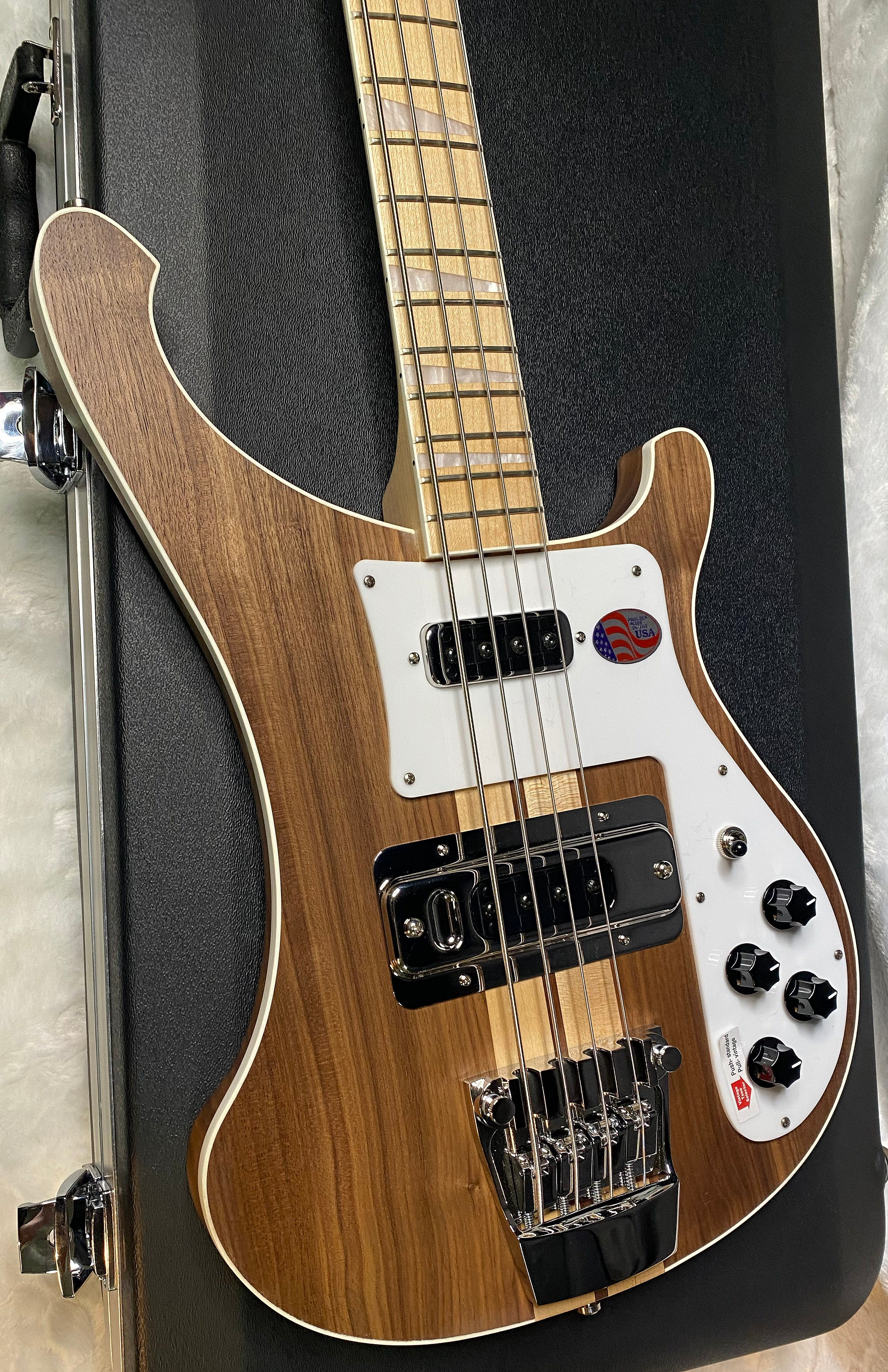 NEW! Rickenbacker 4003 W Walnut - 4-String Bass - Authorized Dealer - 8.8 lbs - G07137