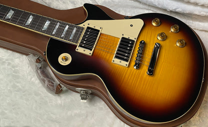 NEW ! Epiphone 1959 Les Paul Standard Reissue Electric Guitar - Dark Burst - Flame Top - 10.1 lbs - Authorized Dealer - G07146