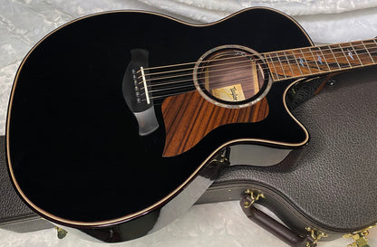 NEW! Taylor Next Generation Builder's Edition 814ce Adirondack Spruce/Rosewood Acoustic-Electric Guitar - Blacktop - 4.85lbs - Authorized Dealer - G07141