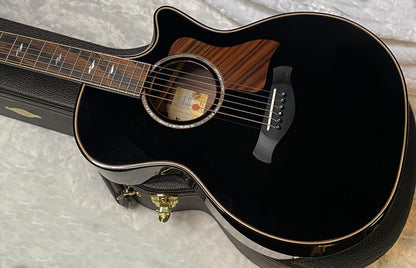 NEW! Taylor Next Generation Builder's Edition 814ce Adirondack Spruce/Rosewood Acoustic-Electric Guitar - Blacktop - 4.85lbs - Authorized Dealer - G07141