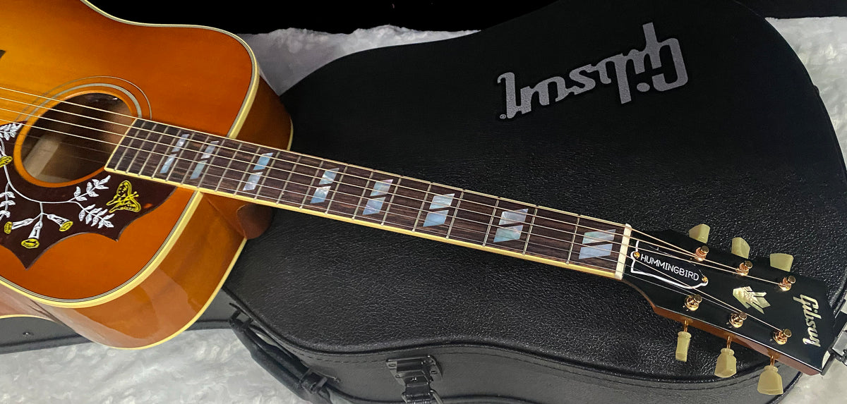 NEW! Gibson Hummingbird Original - Heritage Cherry Sunburst - 4.6lbs - Baggs HiFi DNA system - Authorized Dealer! G07853