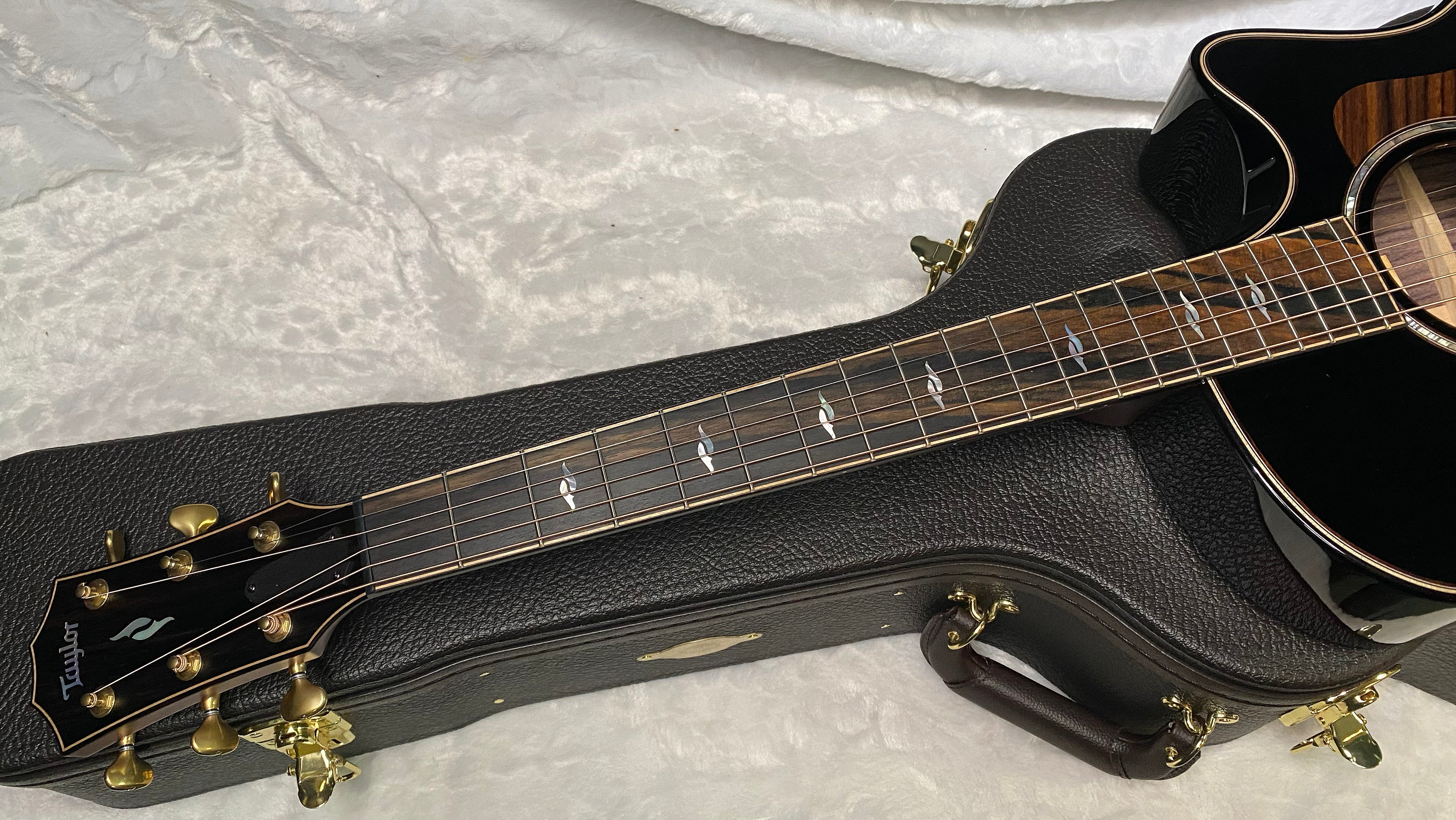 NEW! Taylor Next Generation Builder's Edition 814ce Adirondack Spruce/Rosewood Acoustic-Electric Guitar - Blacktop - 4.85lbs - Authorized Dealer - G07141