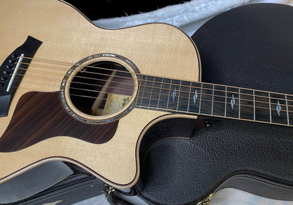 NEW ! Taylor 814ce Acoustic-Electric Guitar - Natural Gloss - 4.5lbs - Authorized Dealer - G07142