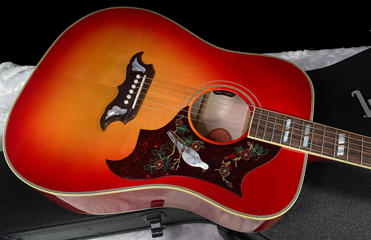 NEW! Gibson Dove Original - Vintage Cherry Sunburst - Baggs HiFi DNA System - Authorized Dealer - 5 lbs - G07855