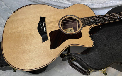 NEW ! Taylor 814ce Acoustic-Electric Guitar - Natural Gloss - 4.5lbs - Authorized Dealer - G07142