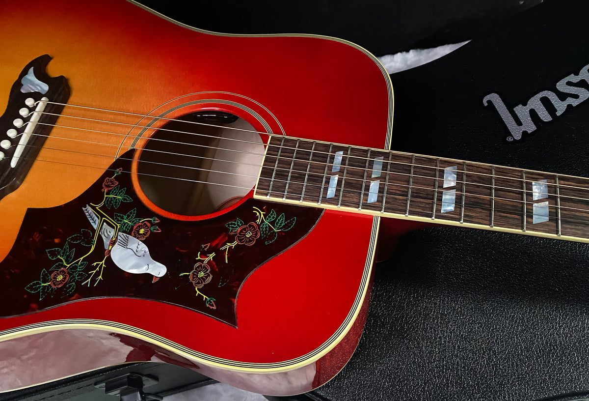 NEW! Gibson Dove Original - Vintage Cherry Sunburst - Baggs HiFi DNA System - Authorized Dealer - 5 lbs - G07855