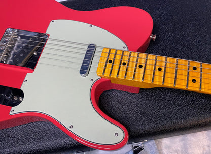 NEW! Fender Custom Shop Flamethrower Telecaster Custom - NOS - Modern Specs - Texas Special Pick-Ups - AAAA Flamed Neck - Fiesta Red - Authorized Dealer - 7.2lbs - G07144