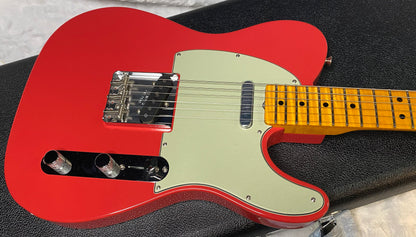 NEW! Fender Custom Shop Flamethrower Telecaster Custom - NOS - Modern Specs - Texas Special Pick-Ups - AAAA Flamed Neck - Fiesta Red - Authorized Dealer - 7.2lbs - G07144