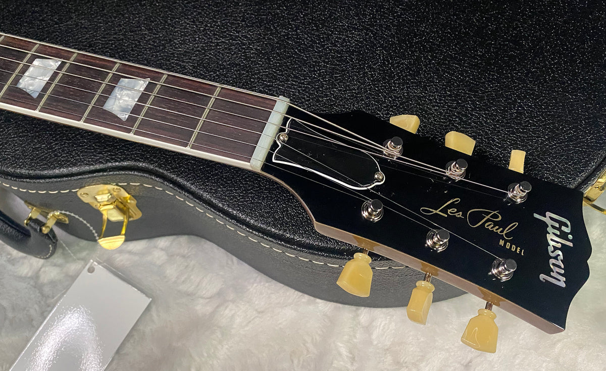 NEW! Gibson Custom Les Paul Standard Electric Guitar - Trans Amber - 9.3lbs - Authorized Dealer - G07877