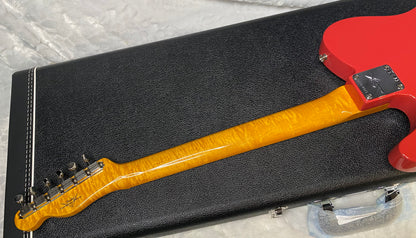 NEW! Fender Custom Shop Flamethrower Telecaster Custom - NOS - Modern Specs - Texas Special Pick-Ups - AAAA Flamed Neck - Fiesta Red - Authorized Dealer - 7.2lbs - G07144