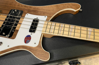 NEW! Rickenbacker 4003 W Walnut - 4-String Bass - Authorized Dealer - 9.2 lbs - G07139